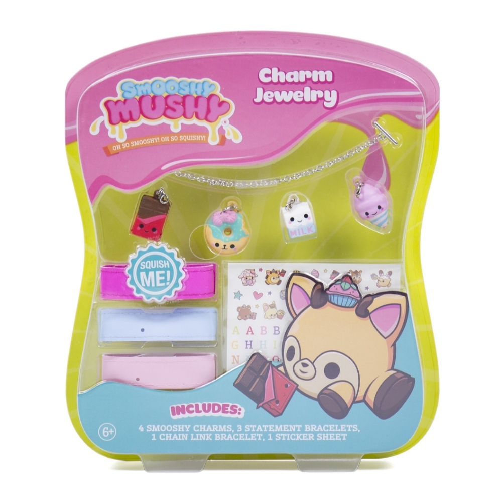 🆕️ Smooshy Mushy Create Your Own Squishy Foam Charm Jewelry, Ages 6+